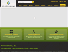 Tablet Screenshot of geosolutionsinc.com